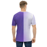 Close-up of lion design on Paper Cut Lion's Roar Men's Crew Neck T-Shirt.